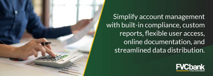 Simplify account management with built-in compliance