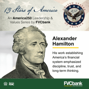 FVCbank America250 Alexander Hamilton